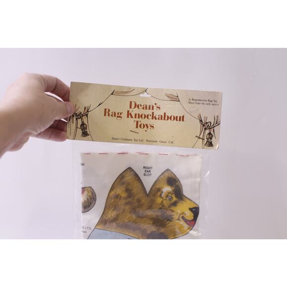 Dean's Rag Knockabout Toys, Fabric Panel, Doll Sheet, Craft, ~ 251013-WH 1366 - Picture 2 of 5